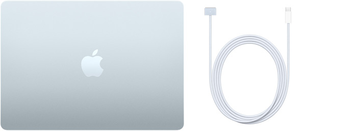 13-inch MacBook Air and USB-C to MagSafe 3 Cable