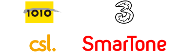Carrier logos: AT&T, Verizon, T-Mobile