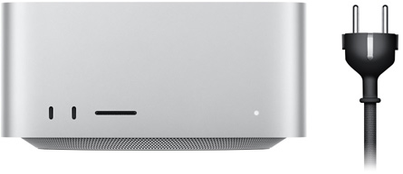 Mac Studio a hálózati tápkábelével