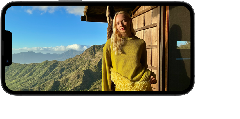 „iPhone 17e“, priekinė dalis, „Super Retina XDR“ ekranas
