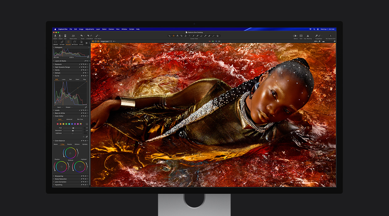 An image file with multiple view options in the left hand navigation