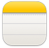 Icono de la app Notas