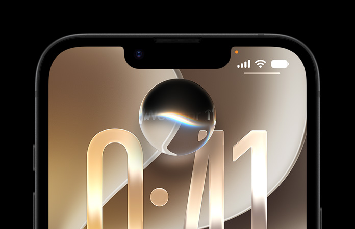 Top third of iPhone 17e showing Siri AI dialogue bubble